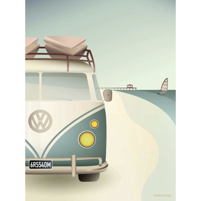 Vissevasse VW Plakat 50 x 70 cm